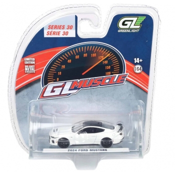 Greenlight 1:64 Ford Mustang 2024 oxford white